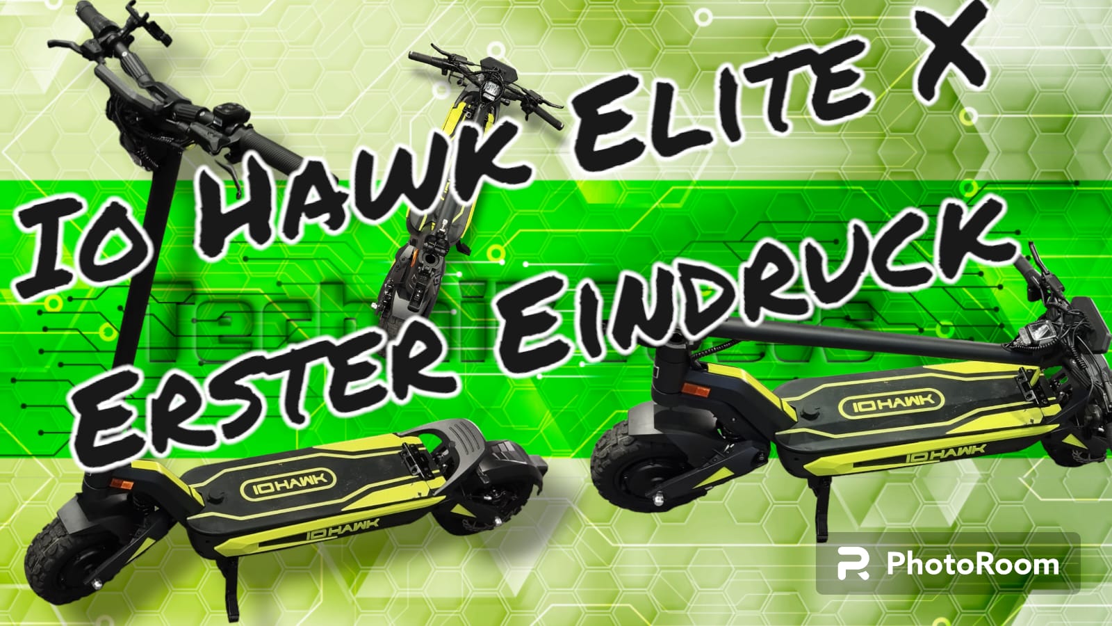 IO Hawk Elite X Erster Eindruck des ULTIMATIVEN POWER SCOOTER / kein Test / E-Scooter mit Zulassung
